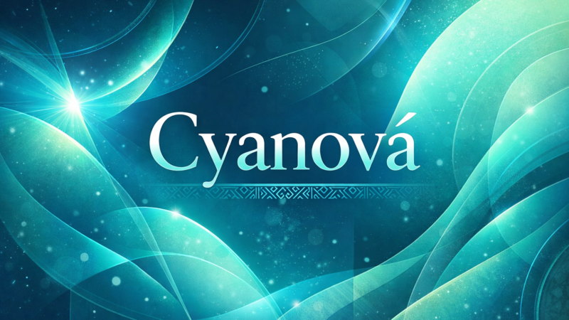 Cyanová: Modern Color Identity Shaping Fashion, Media & Lifestyle