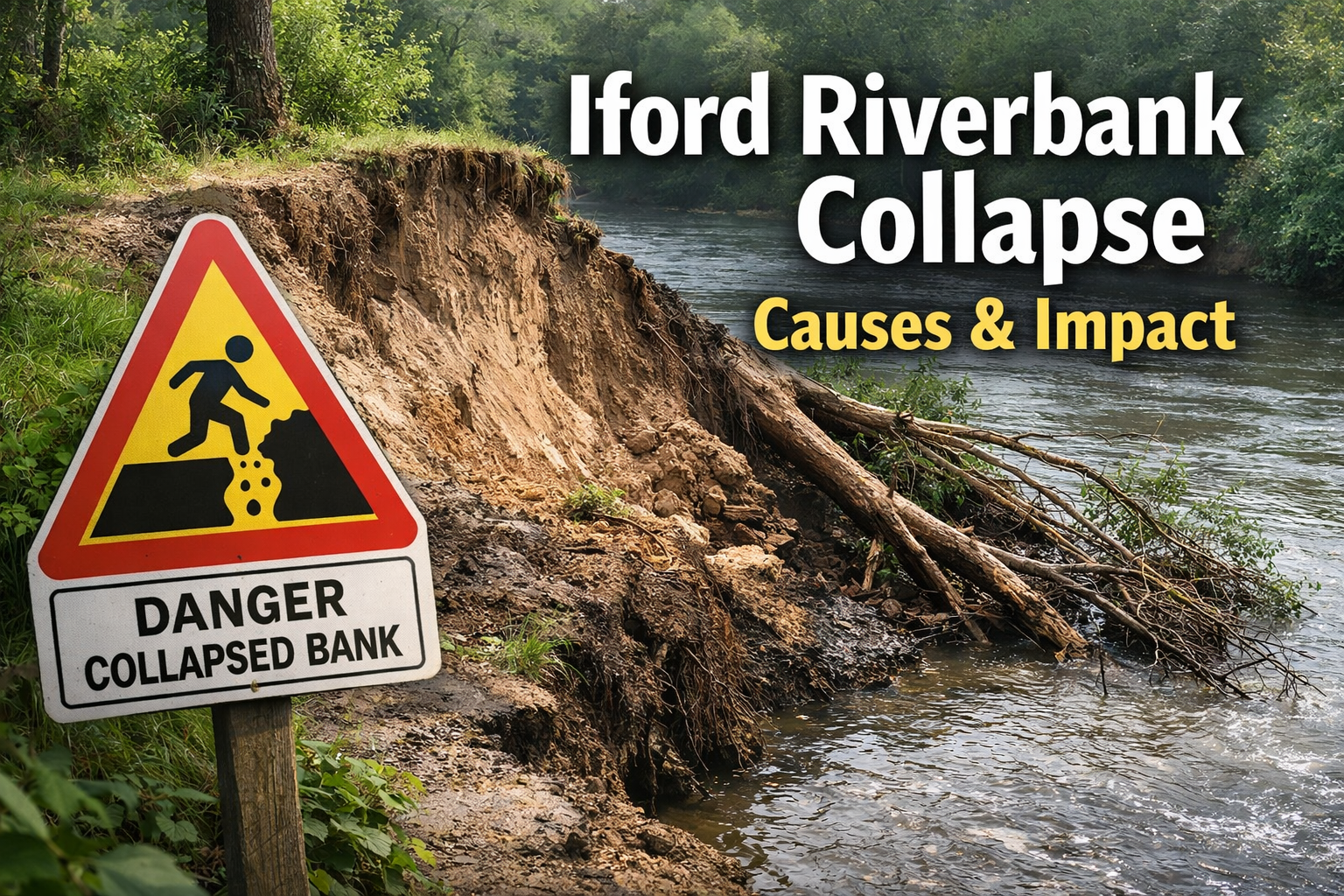 Riverbank Collapse at Iford Playing Fields: Causes, Timeline, Risks & Long-Term Solutions
