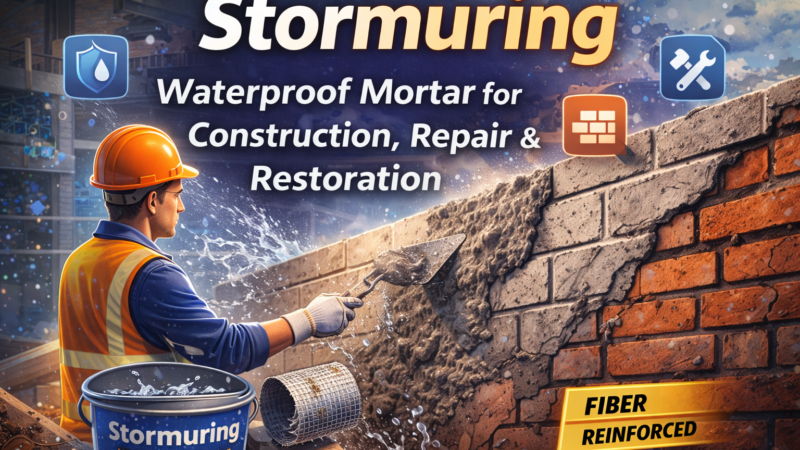 Stormuring: The Complete Guide to Waterproof Mortar, Uses, Benefits, and Application