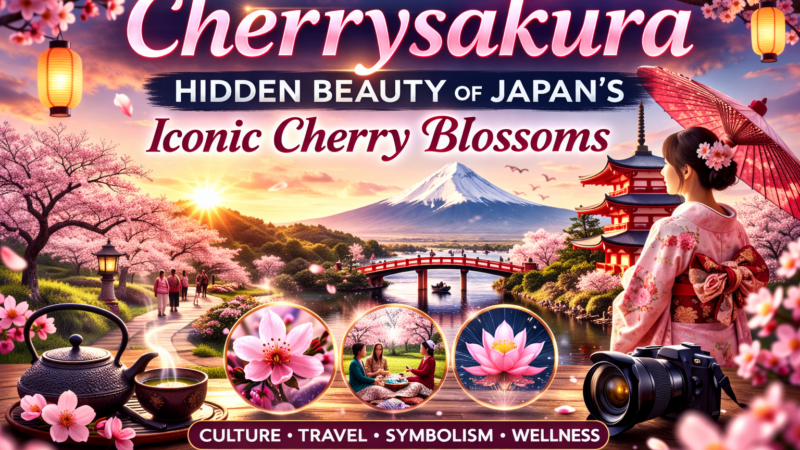 CherrySakura: Hidden Beauty of Japan’s Iconic Cherry Blossoms