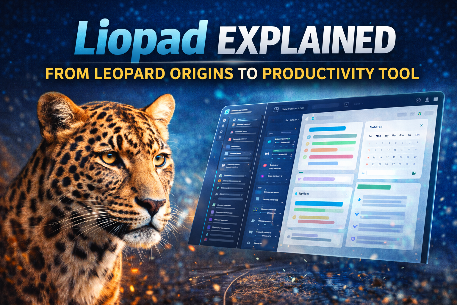 Liopad Explained: Meaning, Origins, Leopard Connection & Productivity Tool Guide