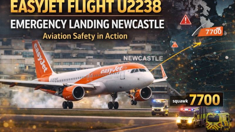EasyJet Flight U2238 Emergency Landing Newcastle—Full Incident Analysis