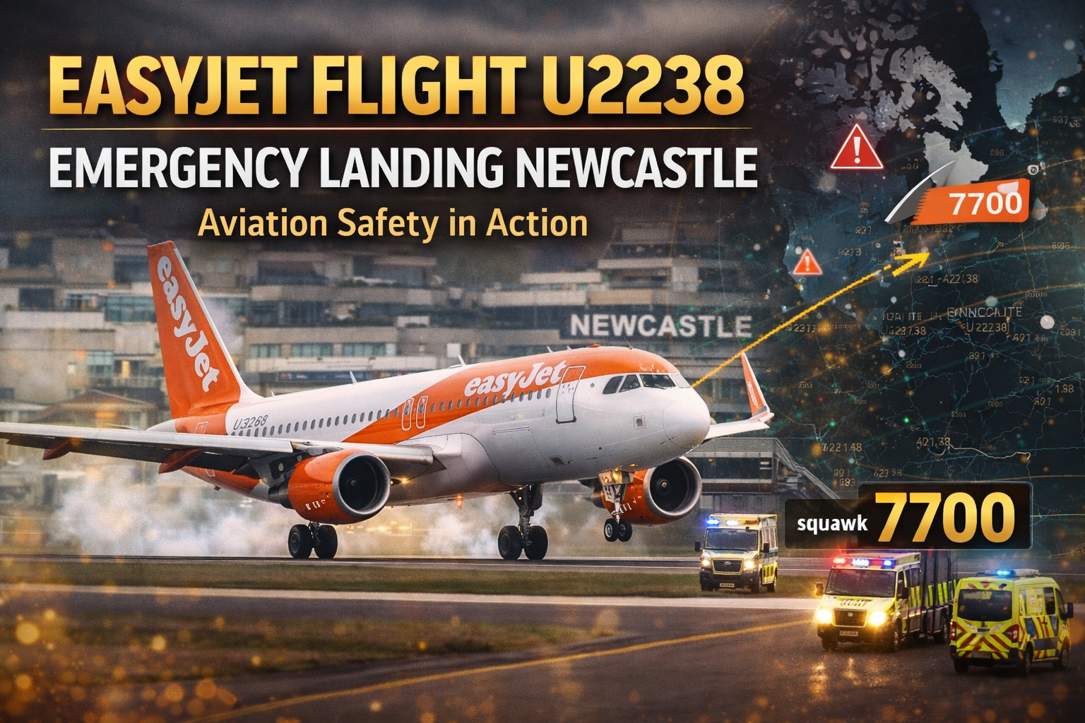 EasyJet Flight U2238 Emergency Landing Newcastle—Full Incident Analysis