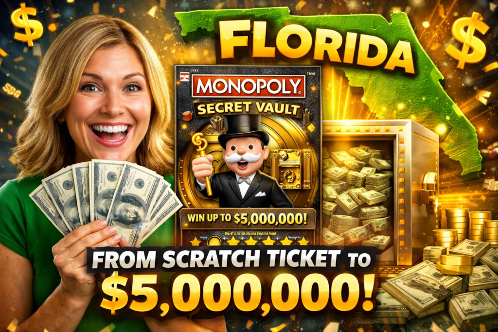 Florida woman dreaming of riches