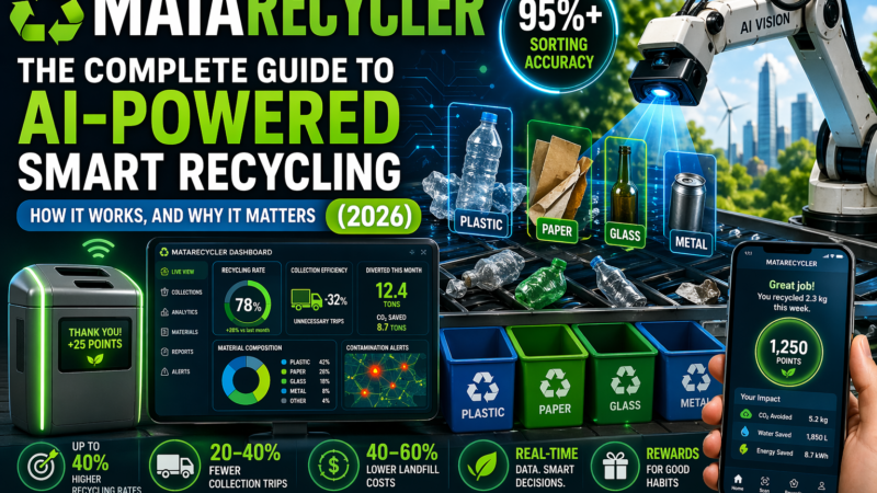 Matarecycler Explained: How AI Smart Recycling Works, Benefits & Future