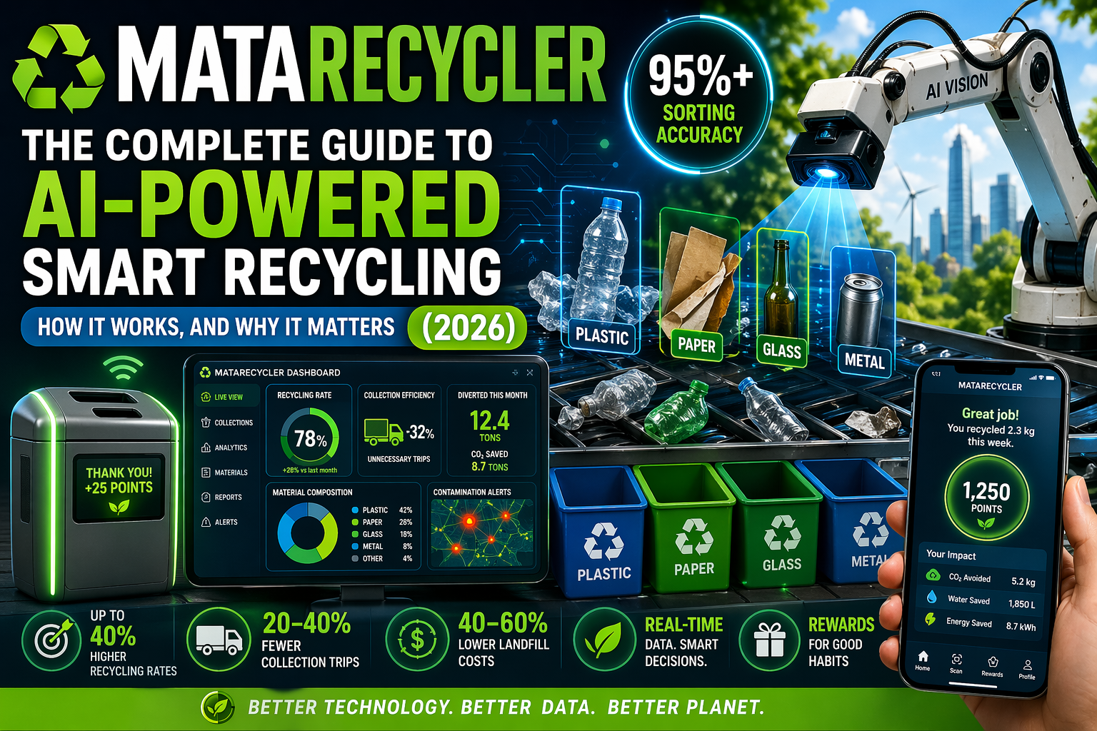 Matarecycler Explained: How AI Smart Recycling Works, Benefits & Future