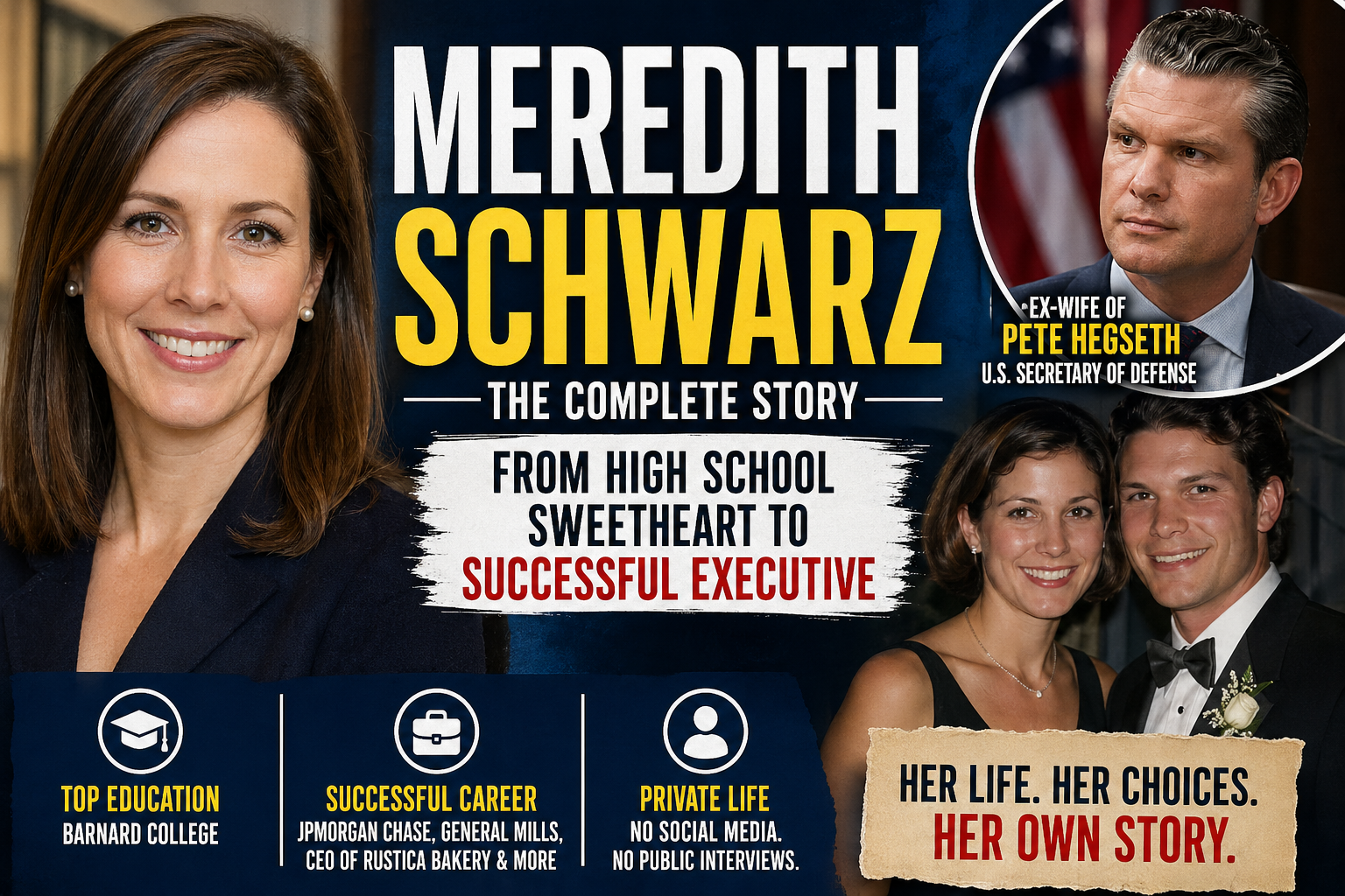 Meredith Schwarz: Complete Biography of Pete Hegseth’s First Wife (2026)