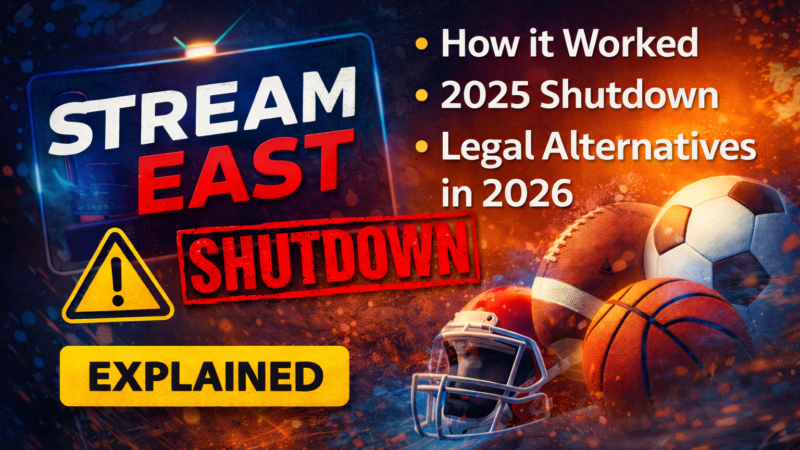 StreamEast: The Complete Guide to the Free Sports Streaming Platform (2026)