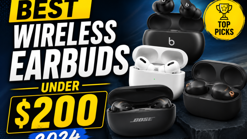 Best Wireless Earbuds Under 200 Dollars 2024- COMPLETE GUAIDANCES