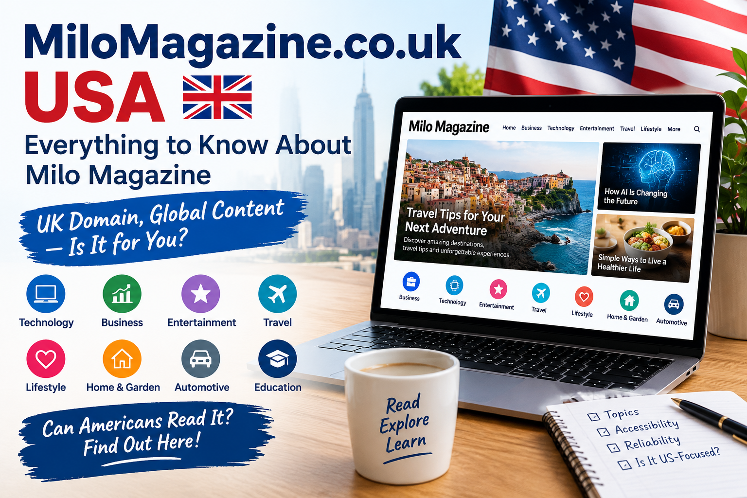MiloMagazine.co.uk USA: Everything to Know About Milo Magazine